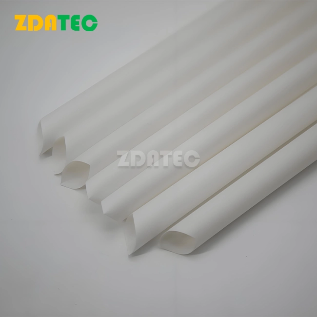 Disposable Compostable white PLA cold drink Juice straw